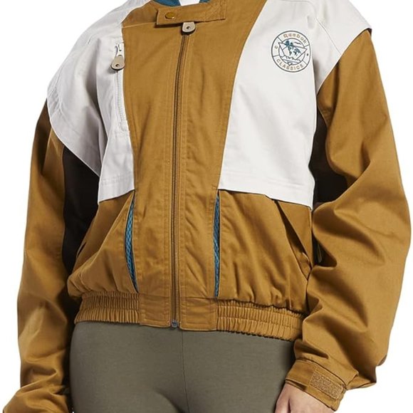 SOLDOUT EVERYWHERE Reebok Womens CL FS Jacket Unisex Spring Hipster - size M - Picture 1 of 8